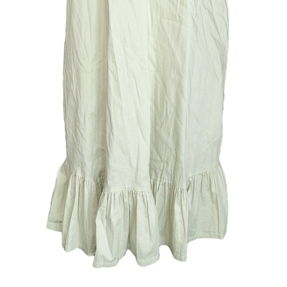 S’EDGE Erin Pastel Green Puff Sleeve Ruffle Mini Dress in Sea Glass - S - Picture 8 of 16